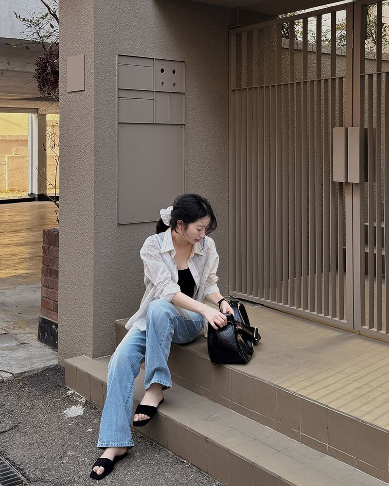 Wenny Straight Fit Denim Pants