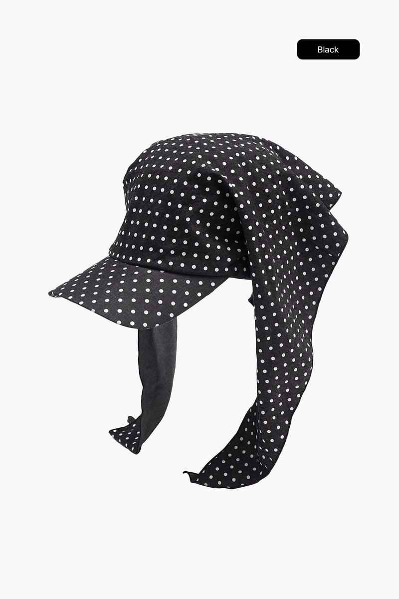 Mireo dot scarf cap