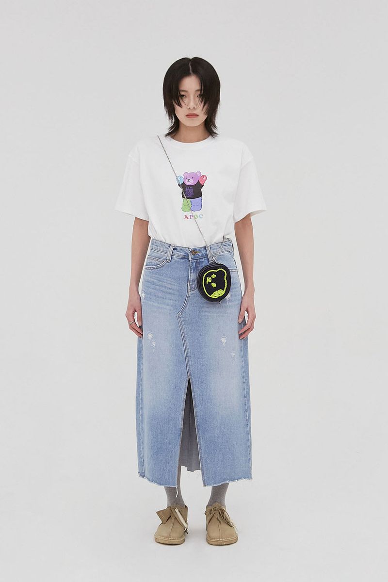 HTT Signature Bear Tee_White