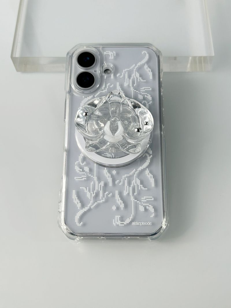 Flower Mosaic Jelly Hard Case
