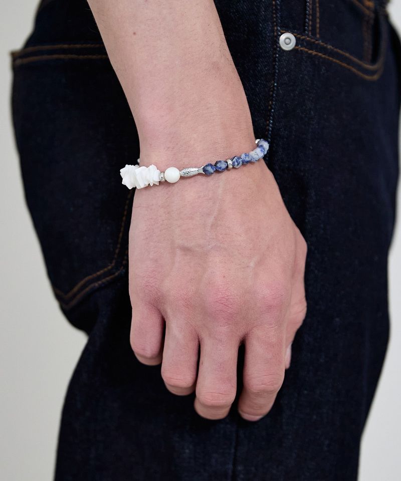 blu lapis pesce bracelet