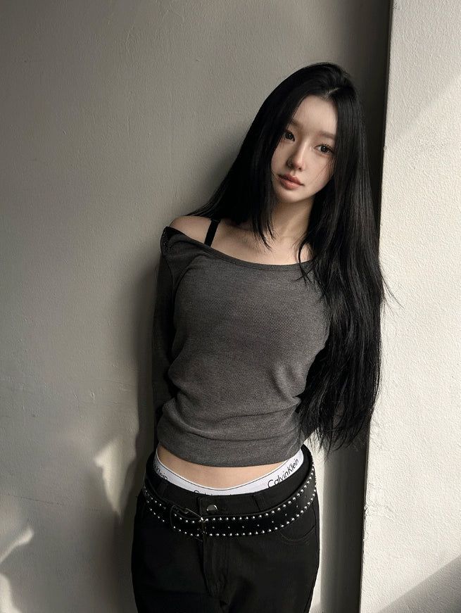 Shoulder Button Snap Inner T