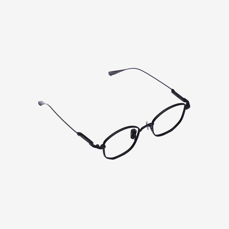 Knouun polygon titanium glasses CODE. 102. E Khaki