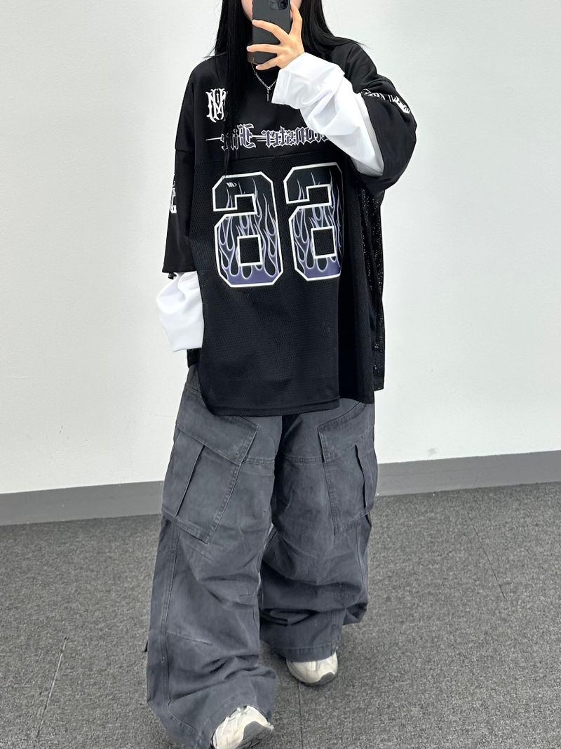 66 layer mesh jersey