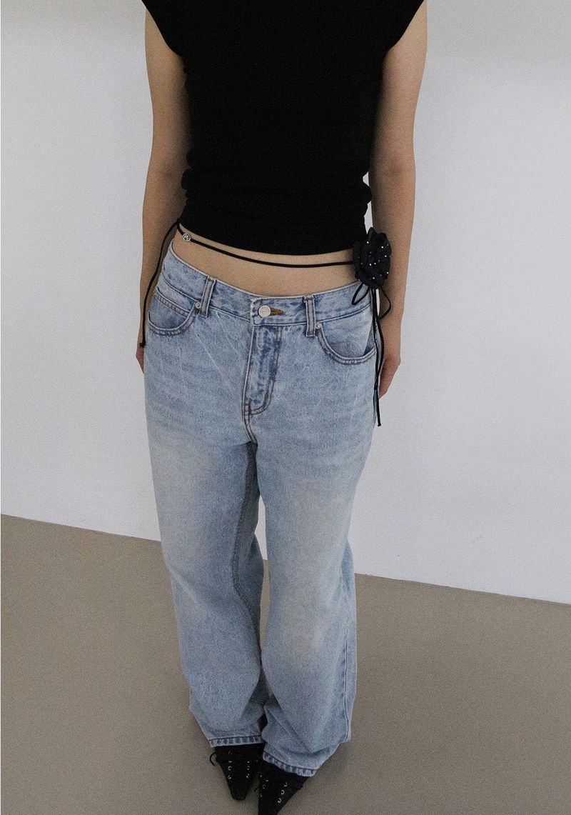 [MADE] Capsule02 Big Cubic Ribbon Belt Strap