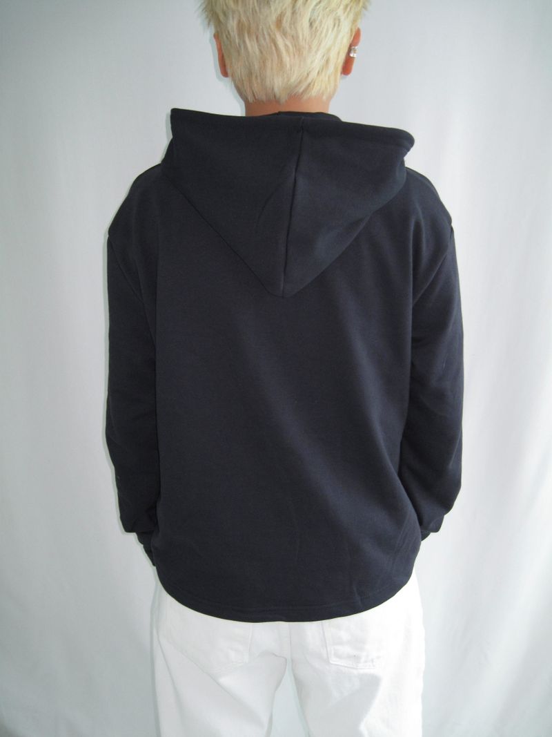 Hand Warmer Henley Neck Hoodie (4c)