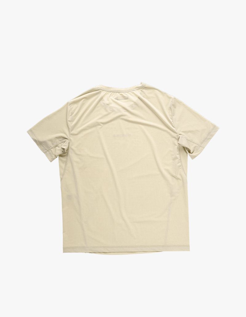 BASIC RUNNING TEE BEIGE