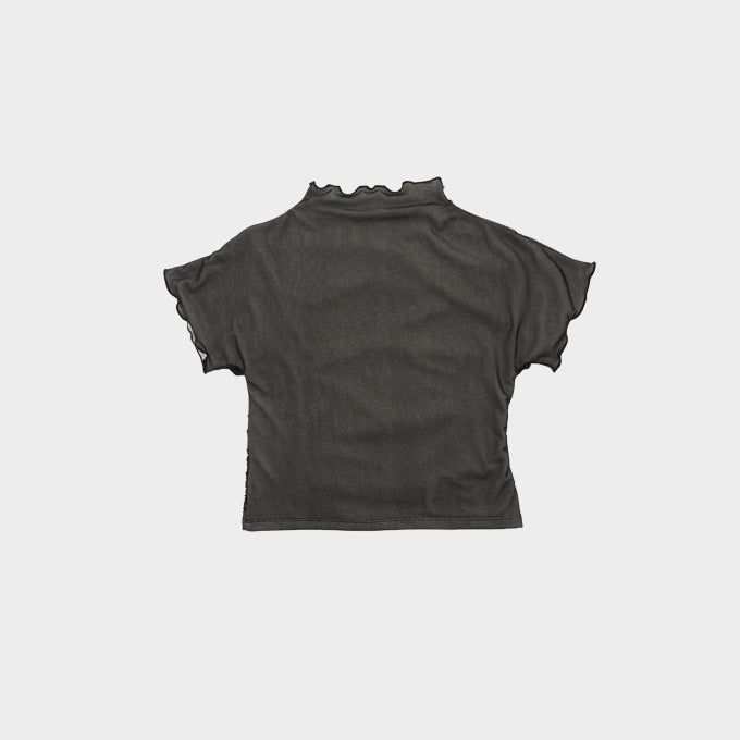 Double layer ribbon top