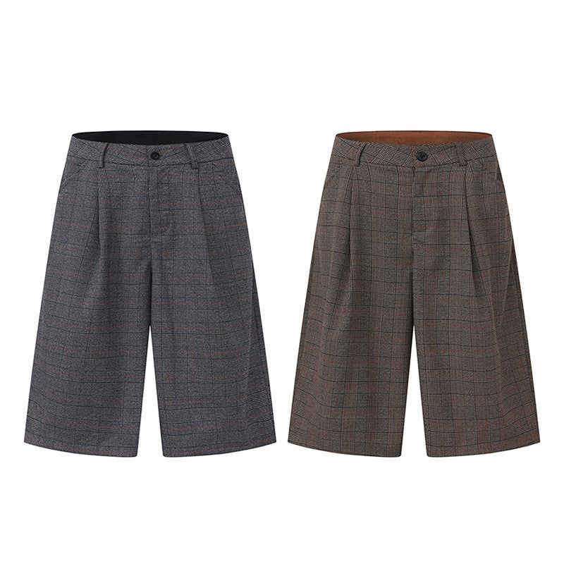 Hector Check Wide Culottes