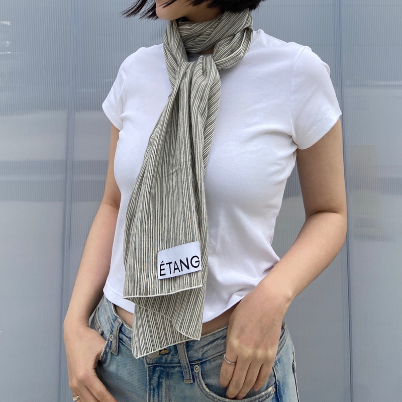 [MADE] Étang Scarf | Black
