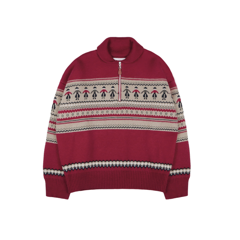 PINK PINEAPPLE（ピンクパイナップル）の「LITTLE BOY HALF ZIP-UP（Tops）」