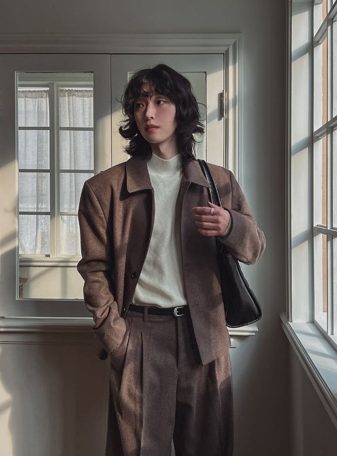 Etsi Wool Crop Jacket