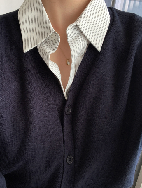 Nitz Pudding V-neck Cardigan / 10 colors