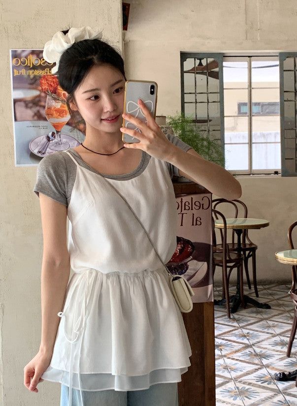 Basic Mood Slim U-neck T-shirt (6color)