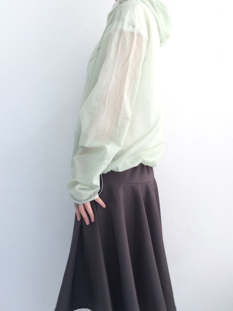 A-line rose flare skirt