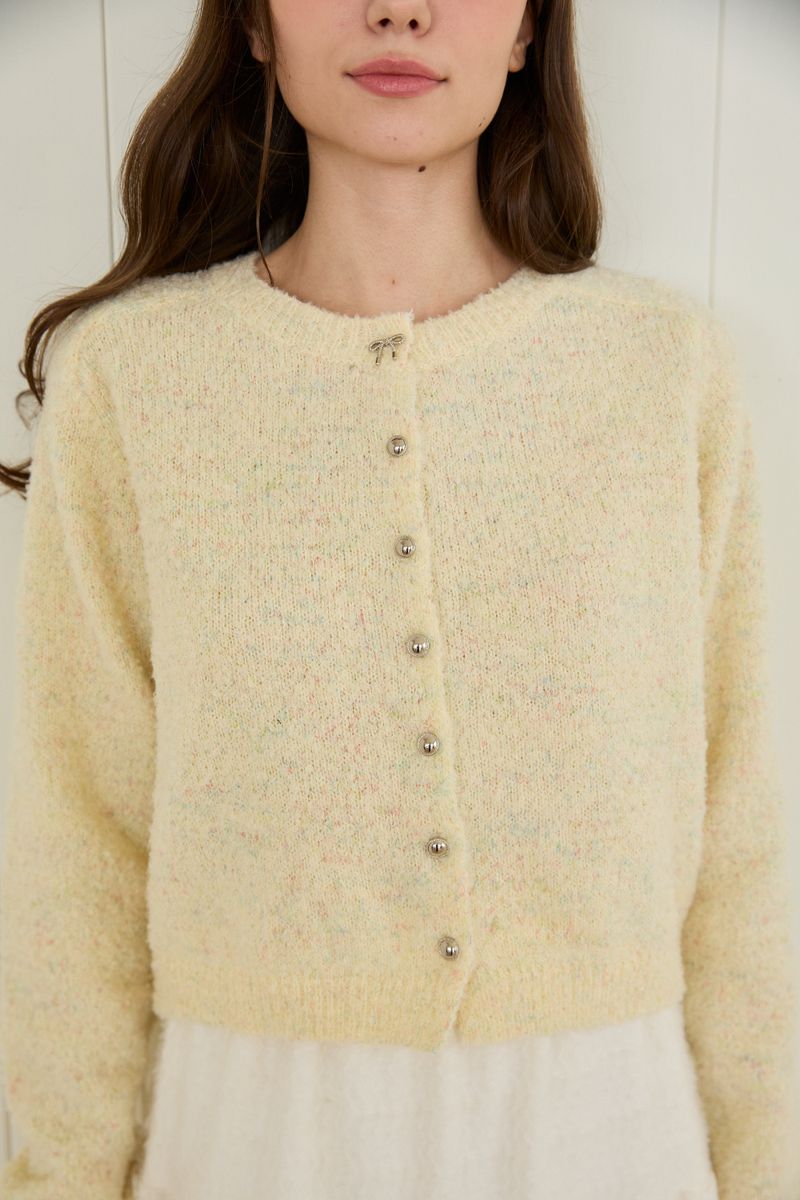 PASTEL PUDDING RIBBON CARDIGAN