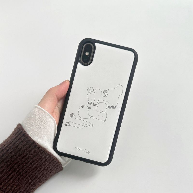 [made] animal puzzle (epoxy bumper case)