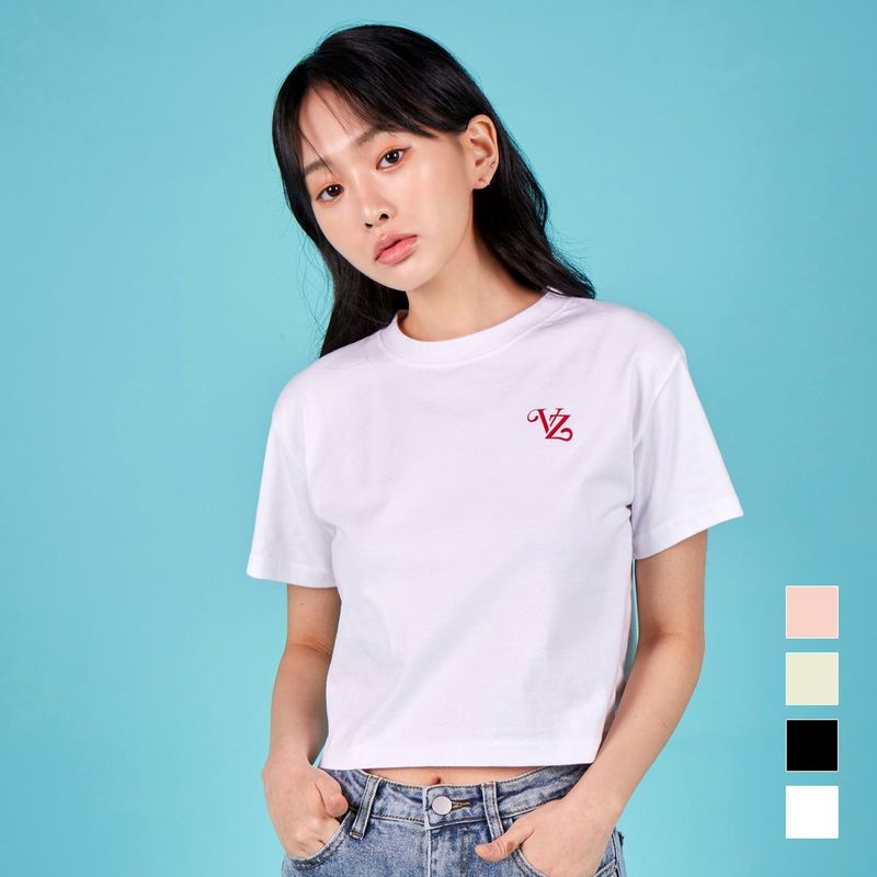 VARZAR(バザール)の「Love VARZAR Crop T-Shirts (4color)(Tops)」