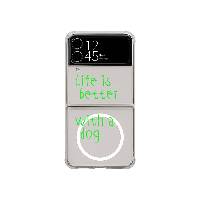 [Life is better with a dog] ジェリーハードケース