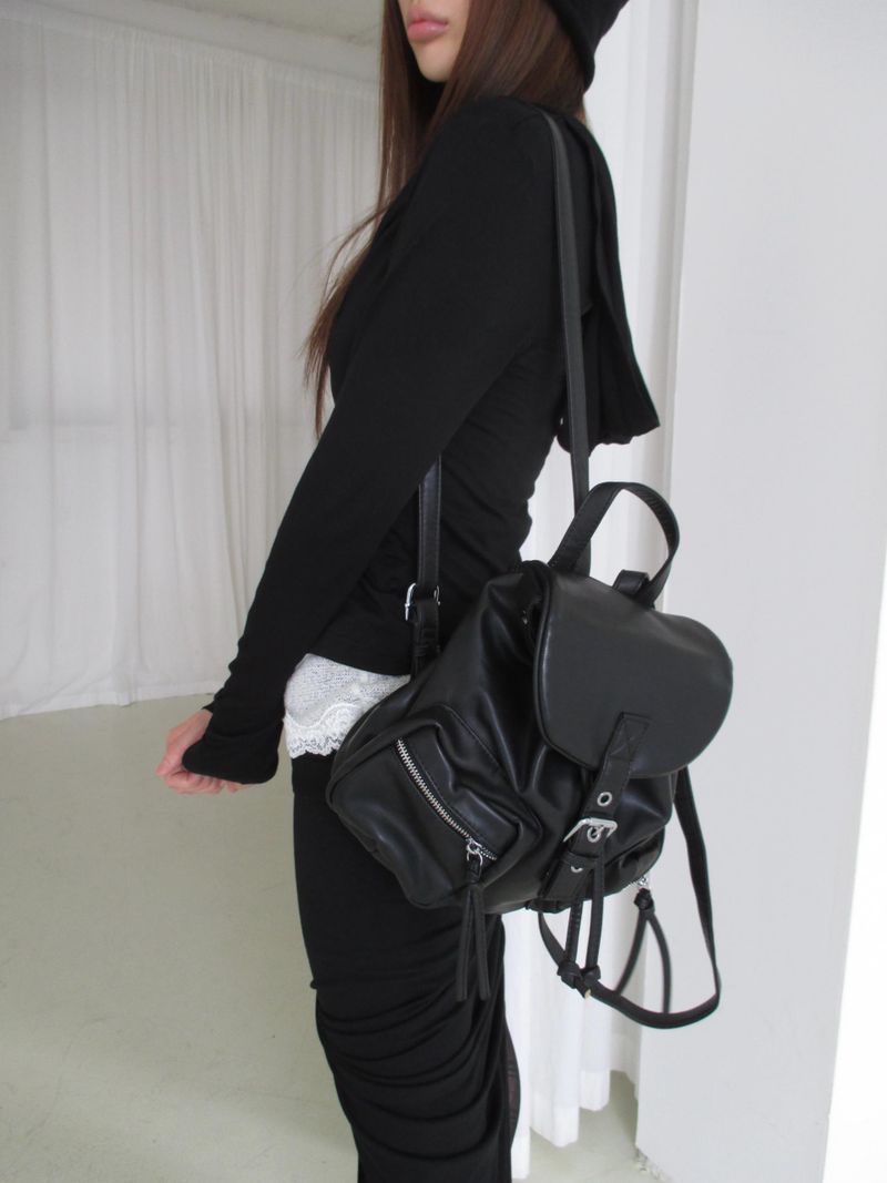 twin pocket backpack