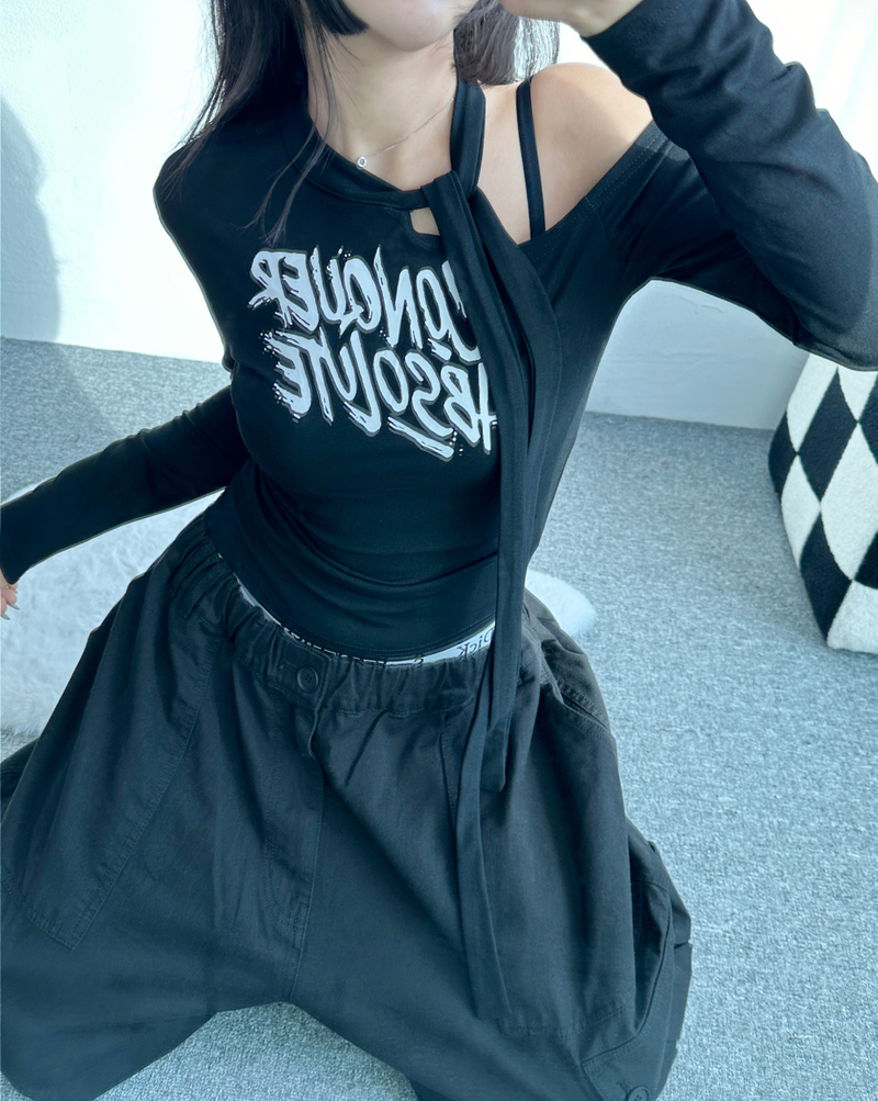 コットンカーゴバルーンパンツ🤎🤍🖤 - 3カラー