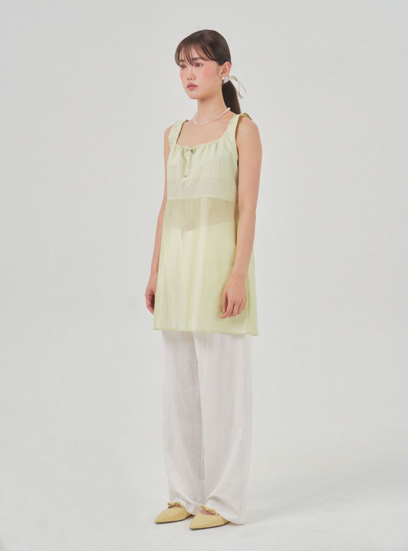 Muscat dress (lime)