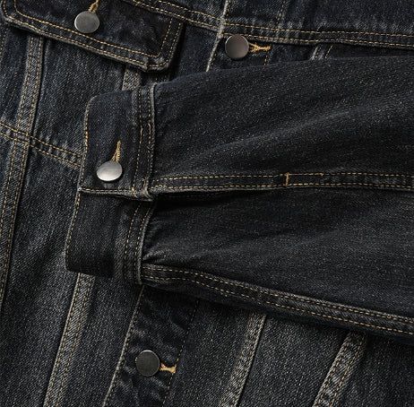 Theron Deep Washing Denim Jacket