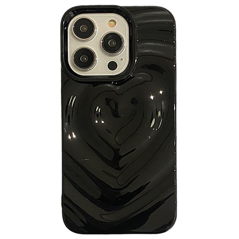 3D HEART COLOR PHONE CASE