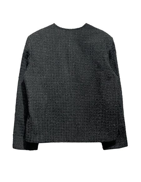 Proi Denim Tweed Round Jacket