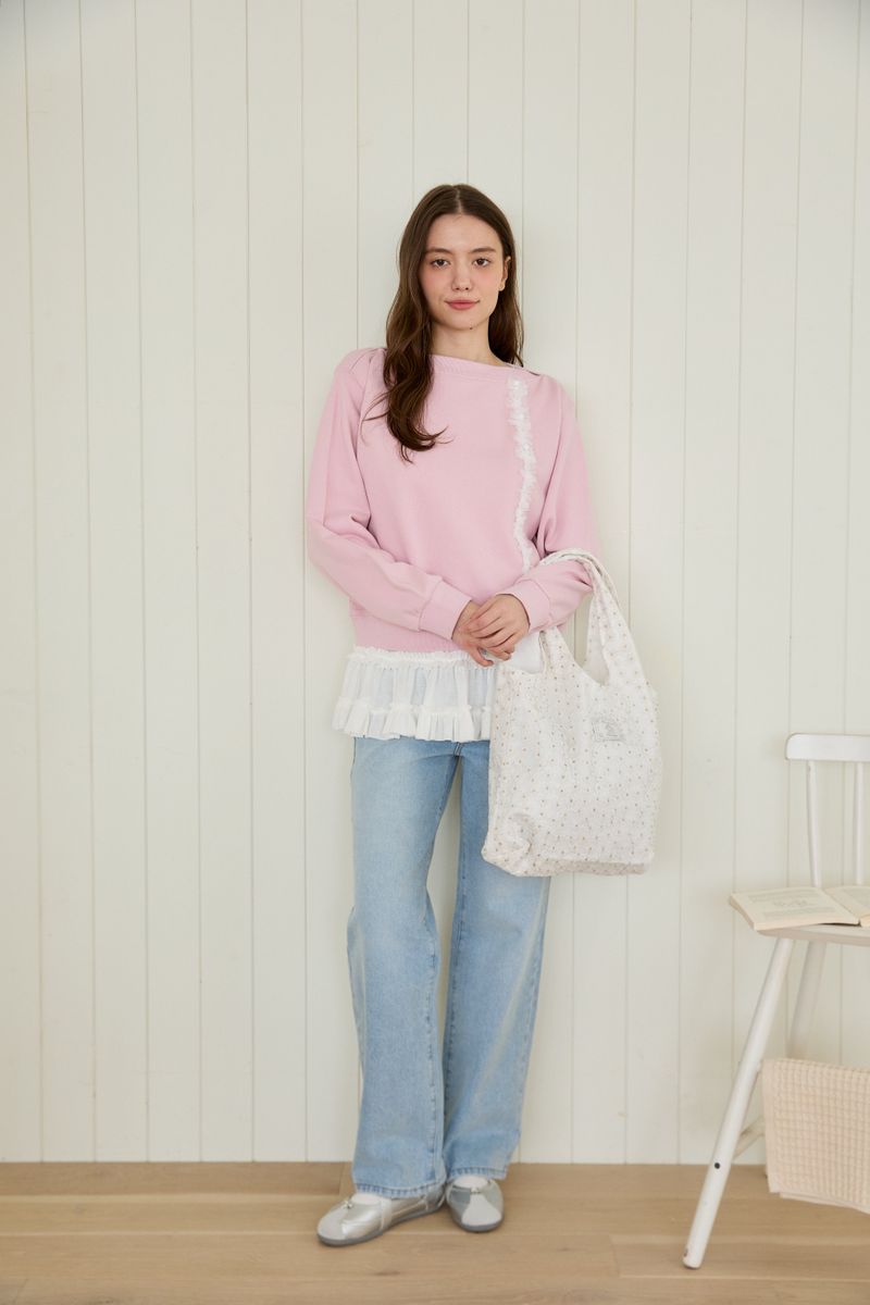 FLOW FRILL LAYERED TOP