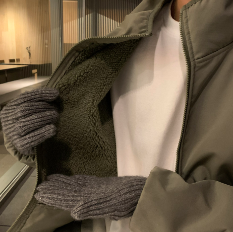 Kuiper planning fleece lining simple overfit jumper