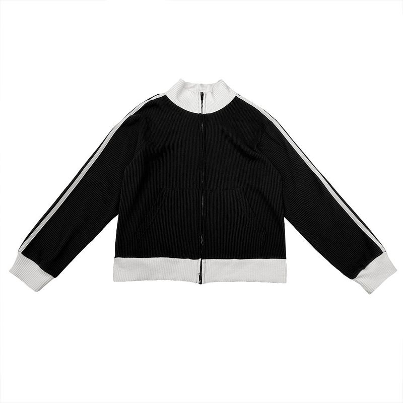 Moyz Waffle Track Zip-Up