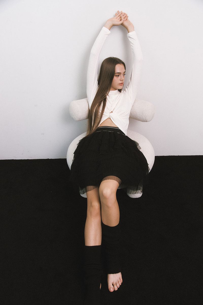 [Limited] Sha Skirt Black