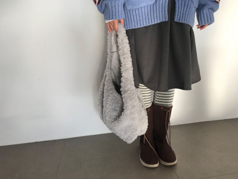 Soft Cloudy Shoulder Bag (3color)