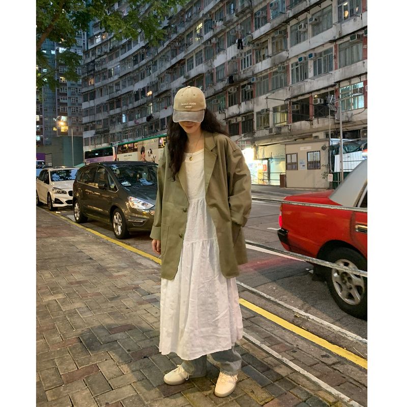 mentee layered dress