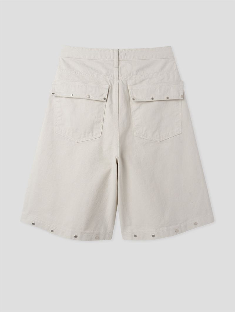STUD BERMUDA PANTS (2C)