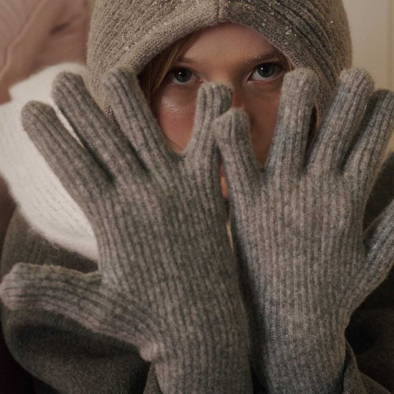 2Way Knit Gloves - 3Color