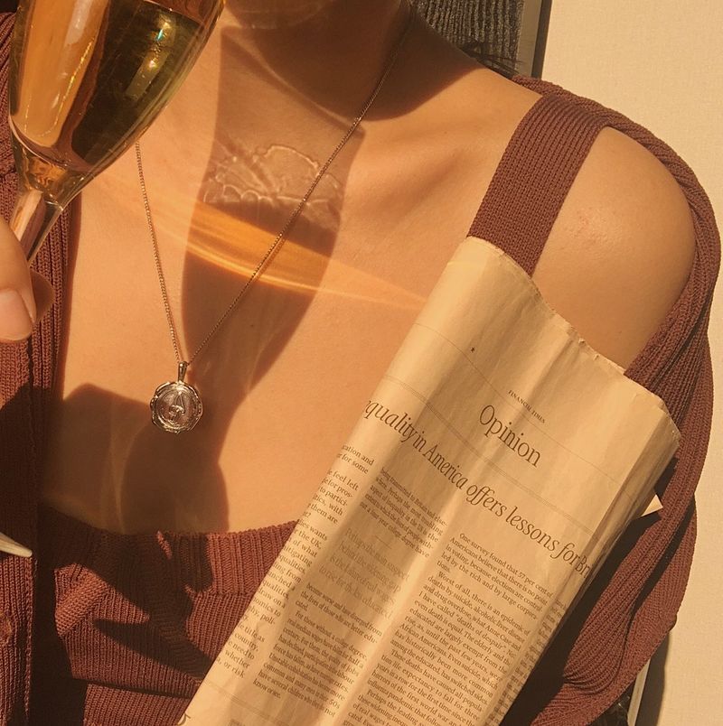 Amour Coin Necklace