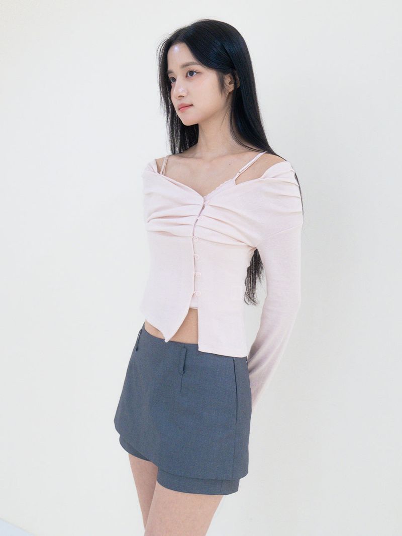 Rin cardigan set (Pink)