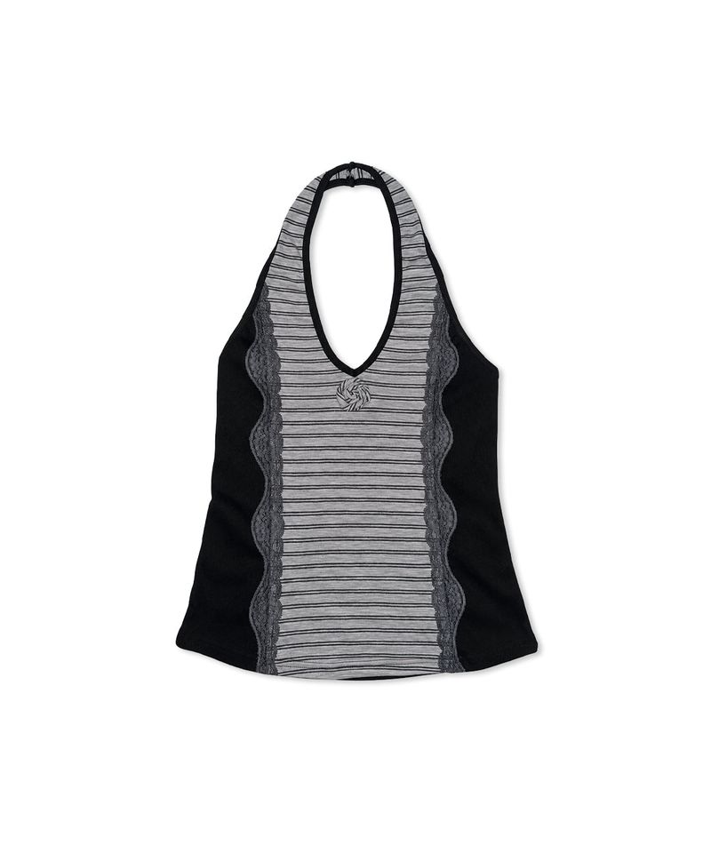 blin rose halter top (3colors)