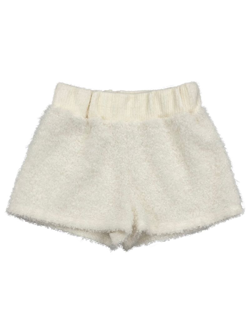 winter fuzzy fur short pants (2color)