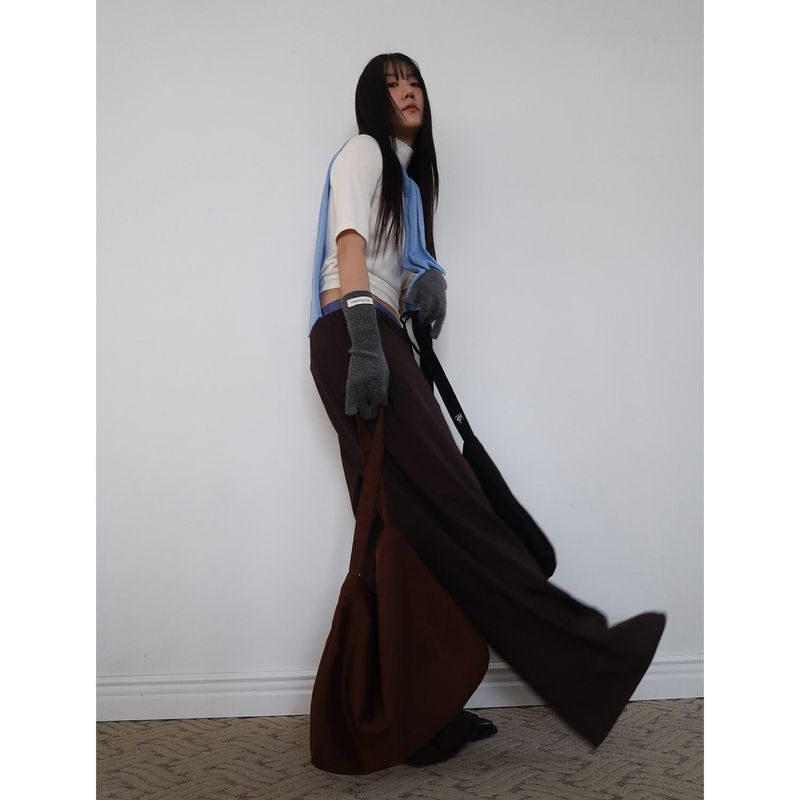 shytimothee（シャイティモシー）の「ドロップバッグ　ブラウン（バッグ）」