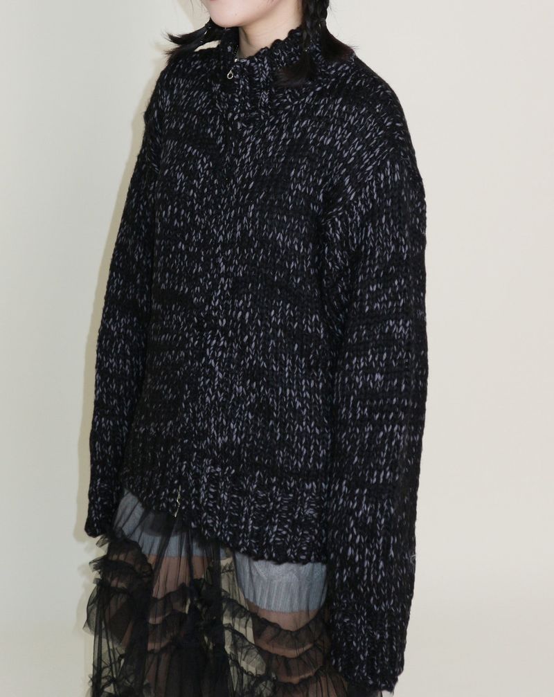 Boehm Boksarthy high neck two-way cardigan (outer)