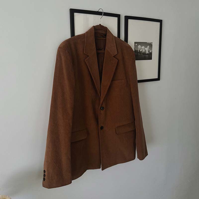 ASCLO Mer Corduroy Loose Fit Jacket (4color)