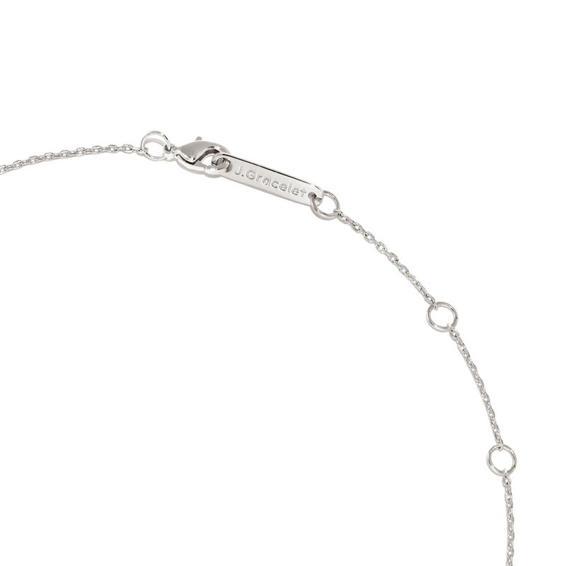 Ribbon Pave Necklace