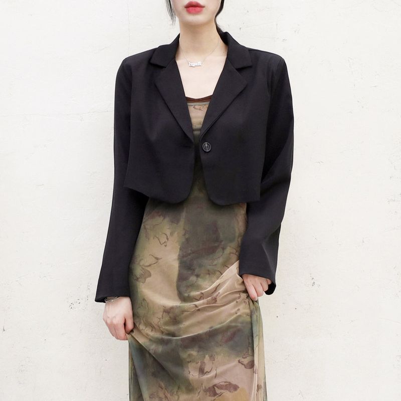 NONCODE（ノンコード）の「sheave single cropped jacket（Jackets/Outerwear）」