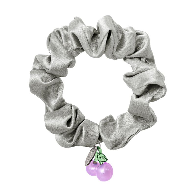 mellotory(メロートリー)の「CHERRY SCRUNCHY (GREY)(Hair Accessories)」