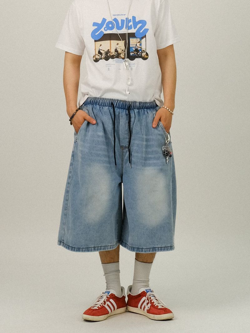 WN Side Snap Bermuda Banding Pants