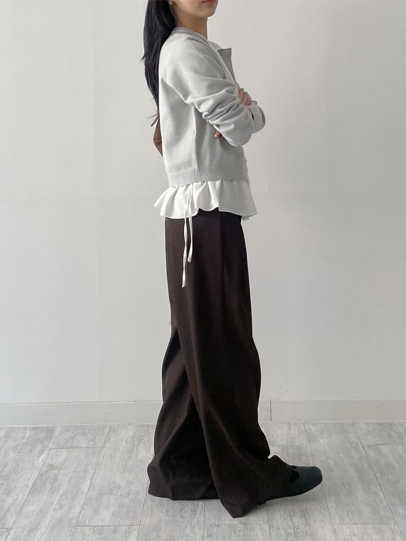 Rose Frill Loose Fit Blouse