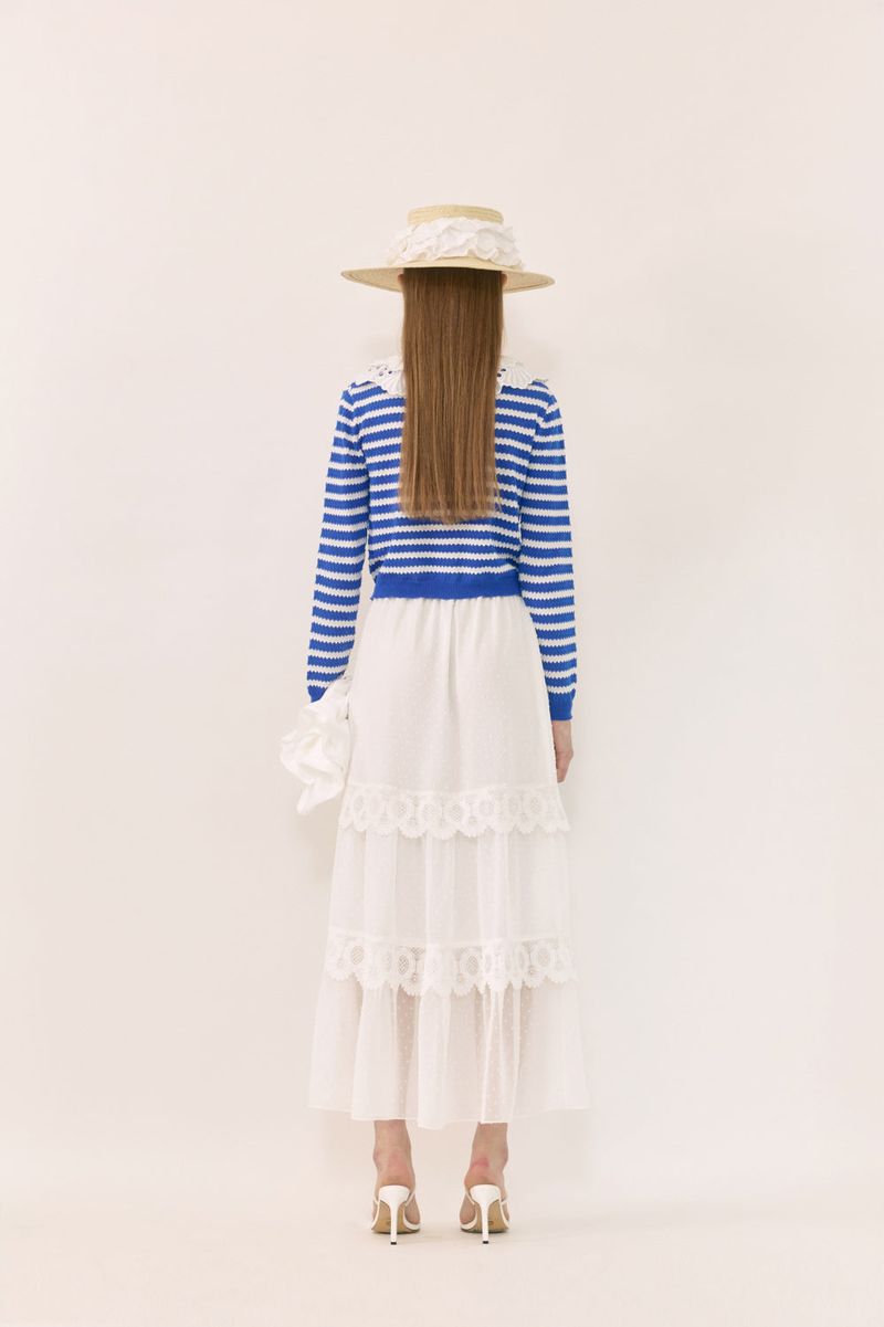 Stripe cardigan